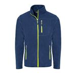 Genıus Store Erkek Polar Tam Fermuarlı 3 Cepli Outdoor Polar Ceket Tactical Flecee (İNDİGO / S)