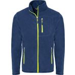 Genıus Store Erkek Polar Tam Fermuarlı 3 Cepli Outdoor Polar Ceket Tactical Flecee (İNDİGO / XL)