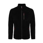 Genıus Store Erkek Polar Tam Fermuarlı 3 Cepli Outdoor Polar Ceket Tactical Flecee (SİYAH / S)