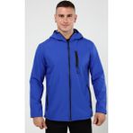 Genıus Store Erkek Softshell Mont Içi Polarlı Su ve Rüzgar Geçirmez Outdoor Spor Mont 3 Cepli - Saks Mavi