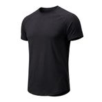GENIUS STORE Erkek Spor Tişört Fitness Antrenman Tişörtü Oval Kesim Likralı Süprem Reglan Kol