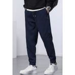 Genius Store Genıus Store Erkek Eşofman Içi Polarlı Bağcıklı Bel Jogger Spor Eşofman Altı SPOR-ESF001 - XL - Lacivert