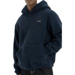 Genius Store Genıus Store Erkek Kapüşonlu Polar Sherpa Kuzu Kumaş Içi Şardonlu Kapüşonlu sweatshırt Sherpa-Kap - Lacivert