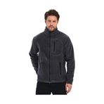 Genius Store Genıus Store Erkek Polar Tam Fermuarlı 3 Cepli Outdoor Polar Ceket Tactical Flecee Polar-gns Koyu Füme