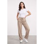 GENIUS STORE Kadın Pantolon Beli Lastikli Cepli Rahat Kalıp Kadın Spor Pantolon