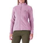 Genius Store Kadın Renkli Tam Fermuarlı Kalın Outdoor Polar Ceket Renkli-Tam - Lila - 2XL - bulunmuyor