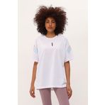 Genıus Store Kadın Spor Tişört Baskılı Fitness, Antrenman Fit - L - Beyaz
