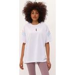 Genıus Store Kadın Spor Tişört Baskılı Fitness, Antrenman Fit - S - Beyaz