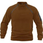 Genius Store Kombat Tactical Kahverengi Fermuarlı Outdoor Erkek Polar