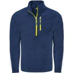Genius Store Outdoor Erkek Polar Tactical Yarım Fermuarlı Cepli Tactical - Mavi - Sarı