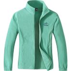 Genius Store Polar Renkli Tam Fermuarlı Outdoor Polar Ceket Tactical Polar Kadın-Erkek Polar Renkli-Tam - Yeşil - XL
