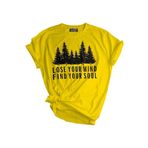Genıus Store Unisex Baskılı Tişört Outdoor Normal Kalıp Tshirt (LOSE YOUR MİND, M)