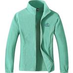 GENIUS STORE Unisex Polar Tam Fermuarlı Outdoor Polar Ceket Tactical Polar Kadın-erkek Polar Renkli-tam (MİNT YEŞİLİ, XXL)