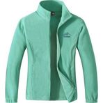 Genius Store Unisex Polar Tam Fermuarlı Outdoor Polar Ceket Tactical Polar Kadın-Erkek Polar Renkli-Tam Yeşil 2Xl