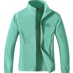 Genius Store Unisex Polar Tam Fermuarlı Outdoor Polar Ceket Tactical Polar Kadın-Erkek Polar Renkli-Tam Yeşil Xl