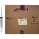 Genject - 10 ml 3parça 21G 0.80x38 mm Enjektör - 1000 Adet