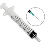 Genject Yeşil Kısa İğneli 2.5 ml 21 g x 16 mm 3 Parça 50 Adet Enjektör