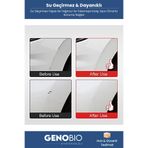 GenoBio #RötuşBoya Oto Fırçalı Beyaz Rötuş Boyası Kalem Araba Çizik Giderici Hızlı Kuruyan Kaporta Tampon Tamir Boya Kalemi Çizik Kapatıcı Taş İzi Giderici Araç Yüzeyi Boya Onarım Kalemi Fırçalı Rötuş Boya