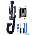 Genos Uyumlu Iphone 7 Ön Kamera Sensör Filmi Flexi + Iç Kulaklık Ahize Üst Hoparlör + Montaj Set