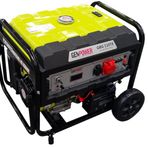 Genpower GBG 110 TE Model 10,5 kVA, Benzinli, İpli/Marşlı, Tekerlekli, Trifaze ( 380 Volt) Portatif Jeneratör