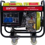 Genpower Gdg 4000 E Oto Model 4 Kva Dizel, Ses Izolasyon Kabinsiz, Otomatik Transfer Panolu, Tekerlekli, Monofaze ( 220 Volt) Portatif Jeneratör