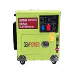 GenPower GDG 7000 TEC Oto Model 7 Kva,Otomatik Dizel,Kabinli, Transfer Panolu,Trifaze Portatif Jeneratör