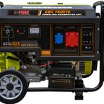 Genpower Marka Gbg 7500 Te Model 7,5 Kva, Benzinli, Marşlı, Tekerlekli, Trifaze( 380 Volt) Portatif Jeneratör