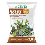 Genta Kaktüs Lithops Ve Succulent Özel Karışım Toprağı 2,5 LT