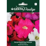 Genta Prestige Karışık Renkli Kısa Petunya Tohumu