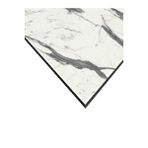 Gentaş Compact Masa Tablası 90x90 Kare Afyon Marble Beyaz