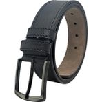 Genuine Leather Company Eds Erkek Siyah Spor Kemer - 120 cm