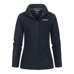 Geographical Norway Bayan polar ceket Tug Lady Outdoor ceket yelek dik yaka, Lacivert, XL