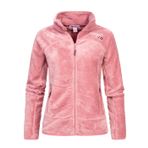 Geographical Norway Bayan sıcak mevsimlik açık hava polar ceket, dik yakalı, bans production, Pembe., XXL