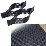 Geogrid Çakıl Zemin Izgarası Yol Sabitleyici, 5 Cm Kalınlığında Çakıl Araba Yolu Izgarası, Peyzaj Düzenlemesi Için Plastik Jeohücreli Petek Izgara Çim Bahçe Yürüyüş Yolu(3x7M/9.8x22.9FT)