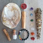 geometraconcept Yeni Ev Hediyesi | Doğal Taş | Tütsü | Palo Santo | Ada Çayı | Çakra Bileklik | Geometra Meditasyon Hediye Seti