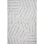 Geometrik Bej Pamuk Dikdörtgen Pamuk Makinada Yıkanabilir Kaymaz Taban Dijital Makine Baskı Salon Halı-I-Crea_Liza-18507-160x300