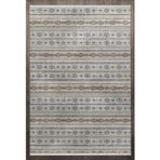 Geometrik Bej Pamuk Dikdörtgen Pamuk Makinada Yıkanabilir Kaymaz Taban Dijital Makine Baskı Salon Halı-I-F_Scandinavian-8025-200x250