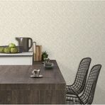 Geometrik Desen Duvar Kağıdı | BETA, 1107-1, Bej, Elyaf Taban (Non-Woven), Vinil kaplı, Silinebilir Yüzey / 1.06x15.6 m - 16.5 m², Yüksek Kalite