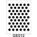 Geometrik Desenler Stencil Şablon (15x20) GE-012