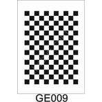Geometrik Desenler Stencil Şablon (21x30) GE-009