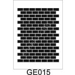 Geometrik Desenler Stencil Şablon (21x30) Ge-015
