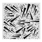 Geometrik Desenler Stencil Şablon (25x25) GE-068