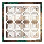 Geometrik Desenler Stencil Şablon (25x25) GE-081