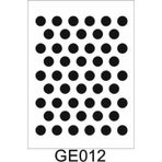 Geometrik Desenler Stencil Şablon (25x35) Ge-012