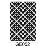 Geometrik Desenler Stencil Şablon (25x35) GE-052