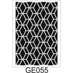 Geometrik Desenler Stencil Şablon (25x35) GE-055