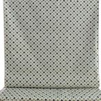 Geometrik Desenli Su ve Leke İtici Panama Keteni Küçükçalık Premier Duck Kumaş Bezi 100x180 (Haki Yeşil)