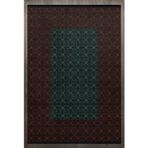 Geometrik Kırmızı Pamuk Dikdörtgen Pamuk Makinada Yıkanabilir Kaymaz Taban Dijital Makine Baskı Salon Halı-I-F_Scandinavian-8023-300x400
