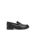 George Hogg 93332 Deri Siyah Kadın Loafer