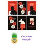 George Orwell 6 Kitap Seti + Çim Adam Hediye